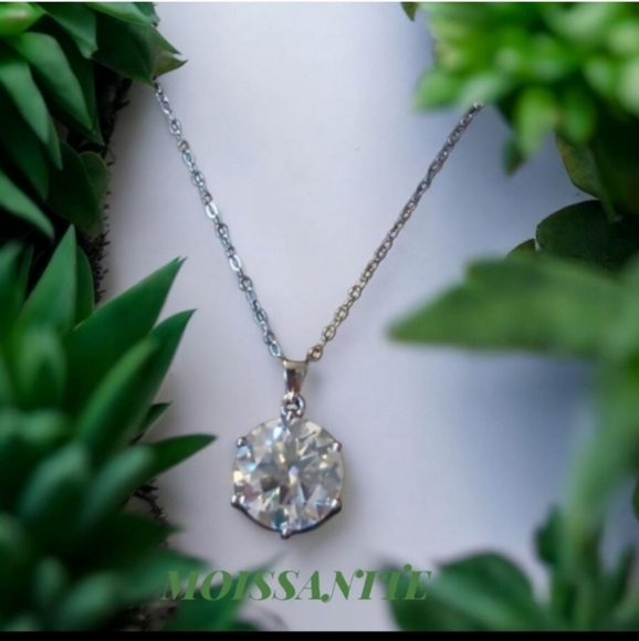 π10ct t.w Moissanite Diamond - Picture 17 of 17